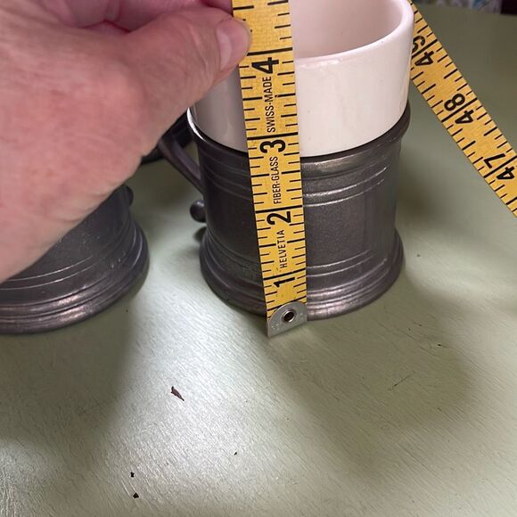 Four PC. 1972 RWP Wilton Columbia PA Armetale Hot/ Cold cups - Picture 8 of 9